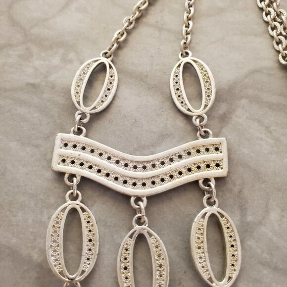 ✨ Stella and Dot Vintage Antique Boho Summer Iconic Kimberly Statement Necklace - Picture 7 of 15